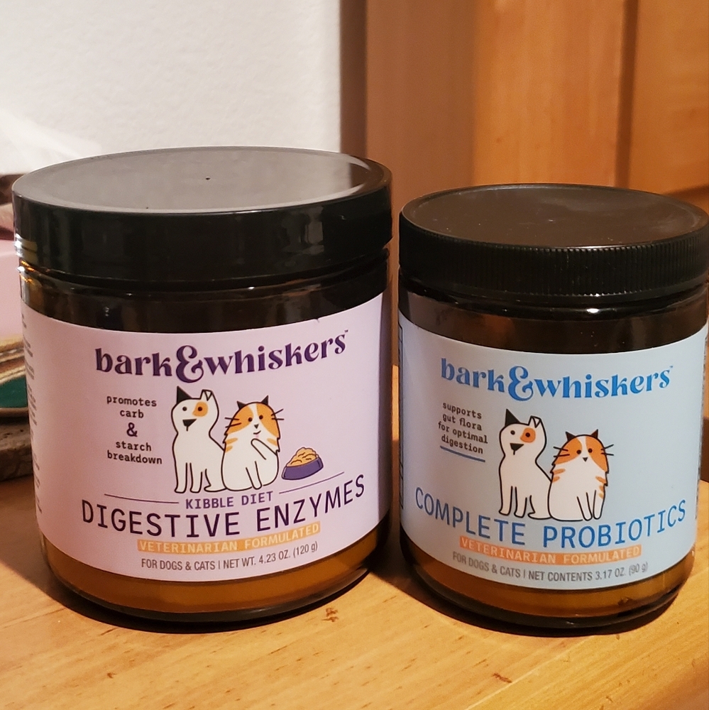 Bark & Whiskers Digestive Enzymes and Complete Probiotics